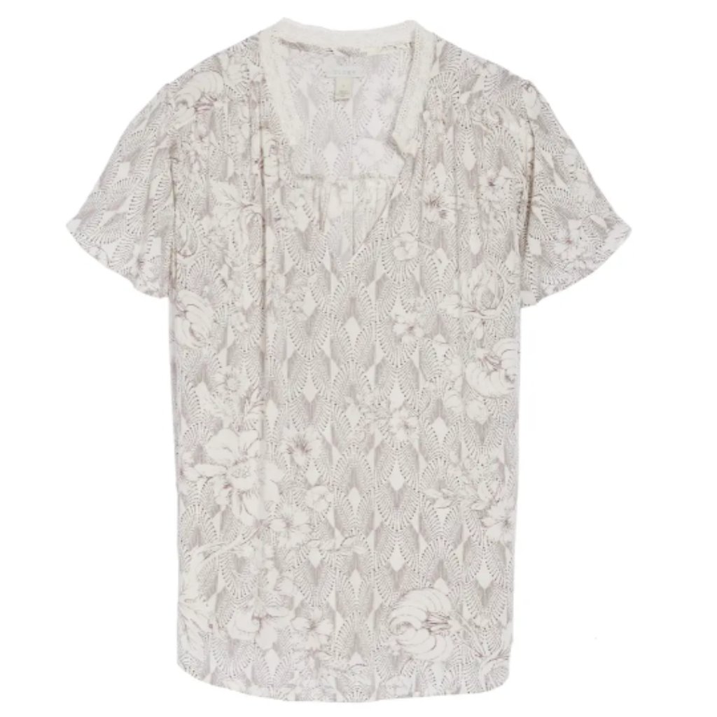 Hinge Split Neck Top